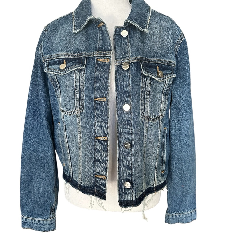 Women’s Anine Bing 1999 Classic Blue Denim Jacket Size M - Picture 1 of 6
